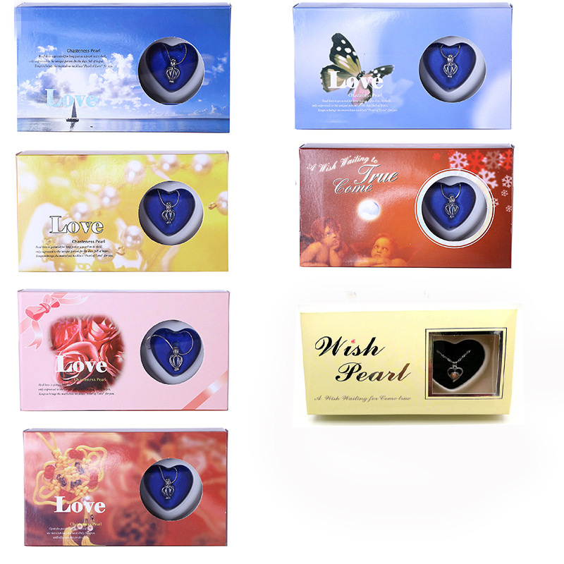 DIY Creative Necklace Ornament Gift Box Set Love Pearl Love Pearl Souvenir Birthday Holiday Gift DIY Creative Necklace Ornament Gift Box Set Love Pearl Love Pearl Souvenir Birthday Holiday Gift