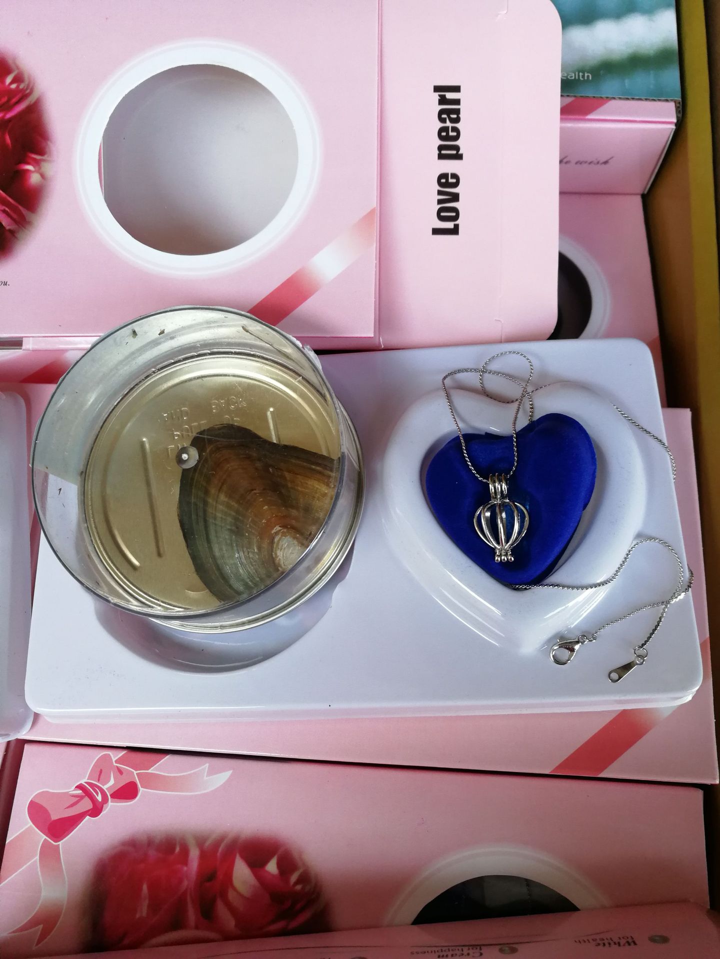 DIY Creative Necklace Ornament Gift Box Set Love Pearl Love Pearl Souvenir Birthday Holiday Gift DIY Creative Necklace Ornament Gift Box Set Love Pearl Love Pearl Souvenir Birthday Holiday Gift