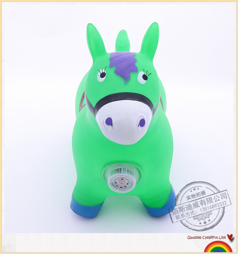 Inflatable horse toy the children 's jumping horse enlarged and thickened jumping deer environmental baby riding toy Inflatable horse toy the children 's jumping horse enlarged and thickened jumping deer environmental baby riding toy