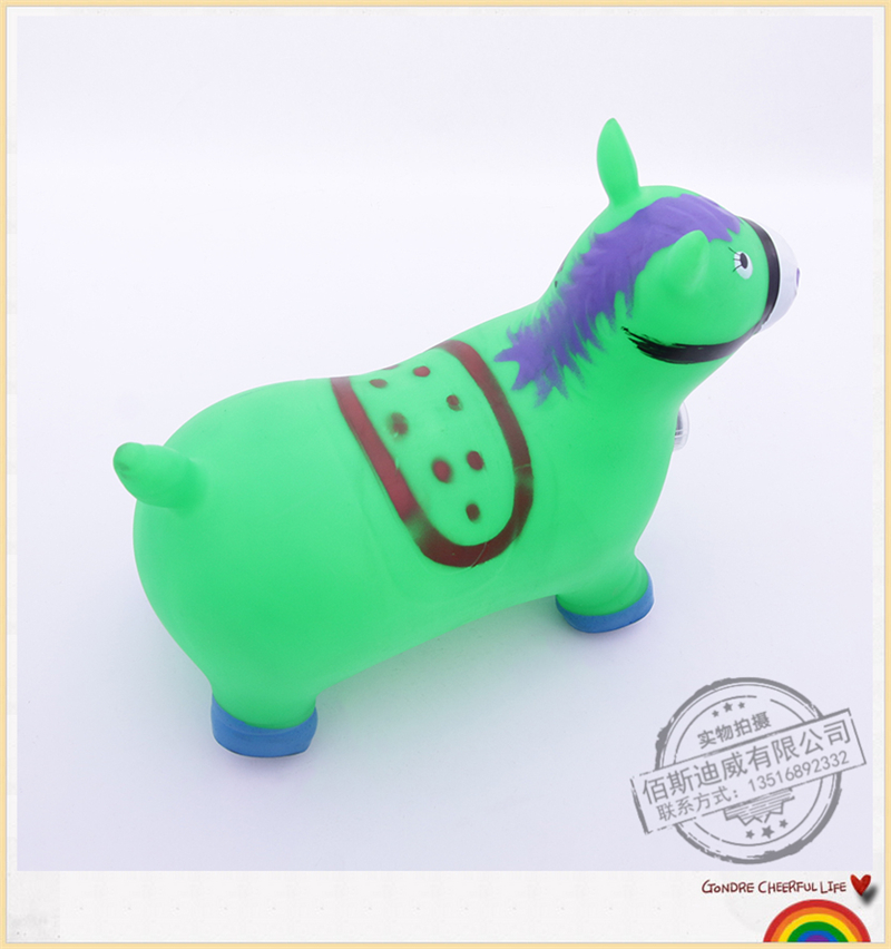 Inflatable horse toy the children 's jumping horse enlarged and thickened jumping deer environmental baby riding toy Inflatable horse toy the children 's jumping horse enlarged and thickened jumping deer environmental baby riding toy