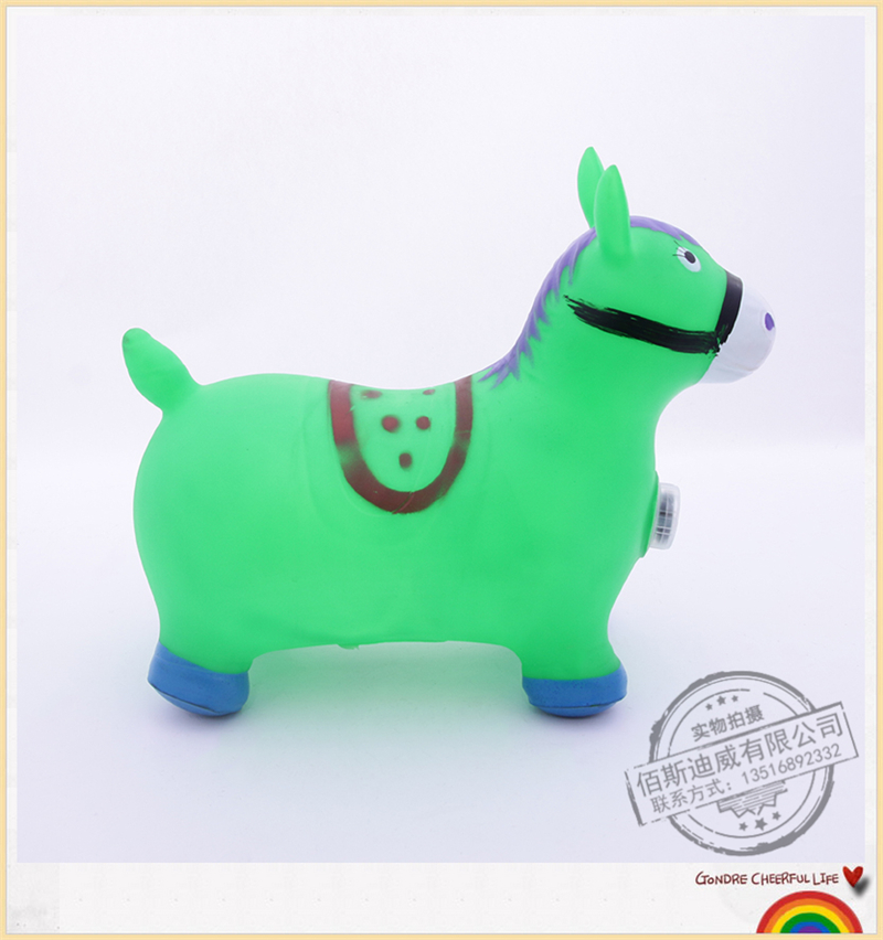 Inflatable horse toy the children 's jumping horse enlarged and thickened jumping deer environmental baby riding toy Inflatable horse toy the children 's jumping horse enlarged and thickened jumping deer environmental baby riding toy