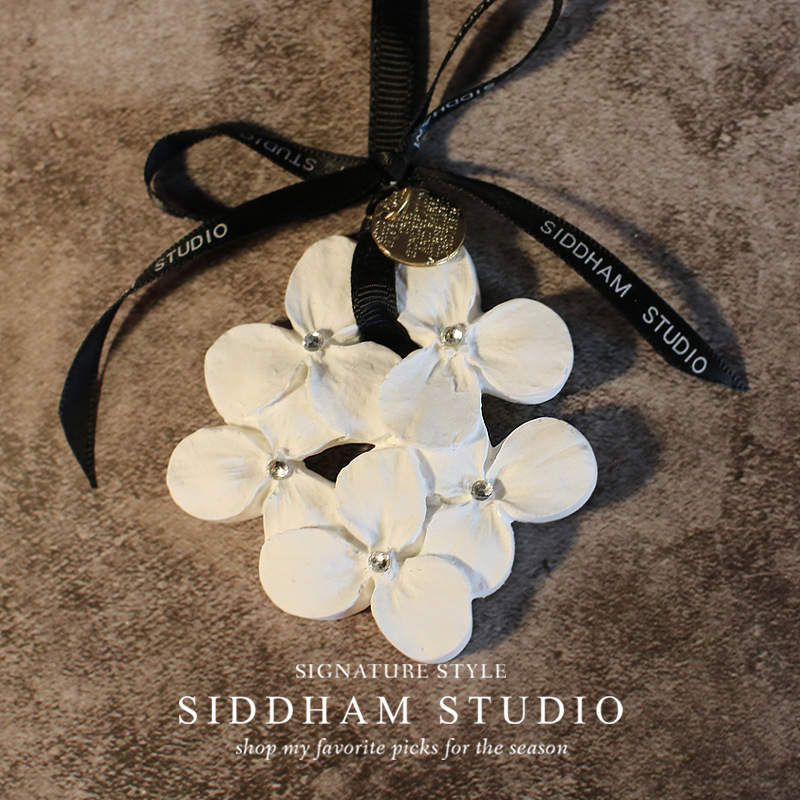 Accessories Aromatherapy Gypsum onBoard Perfume Car Fragrant Stone Aromatherapy Pendant Wedding Bridesmaid with Souvenir
