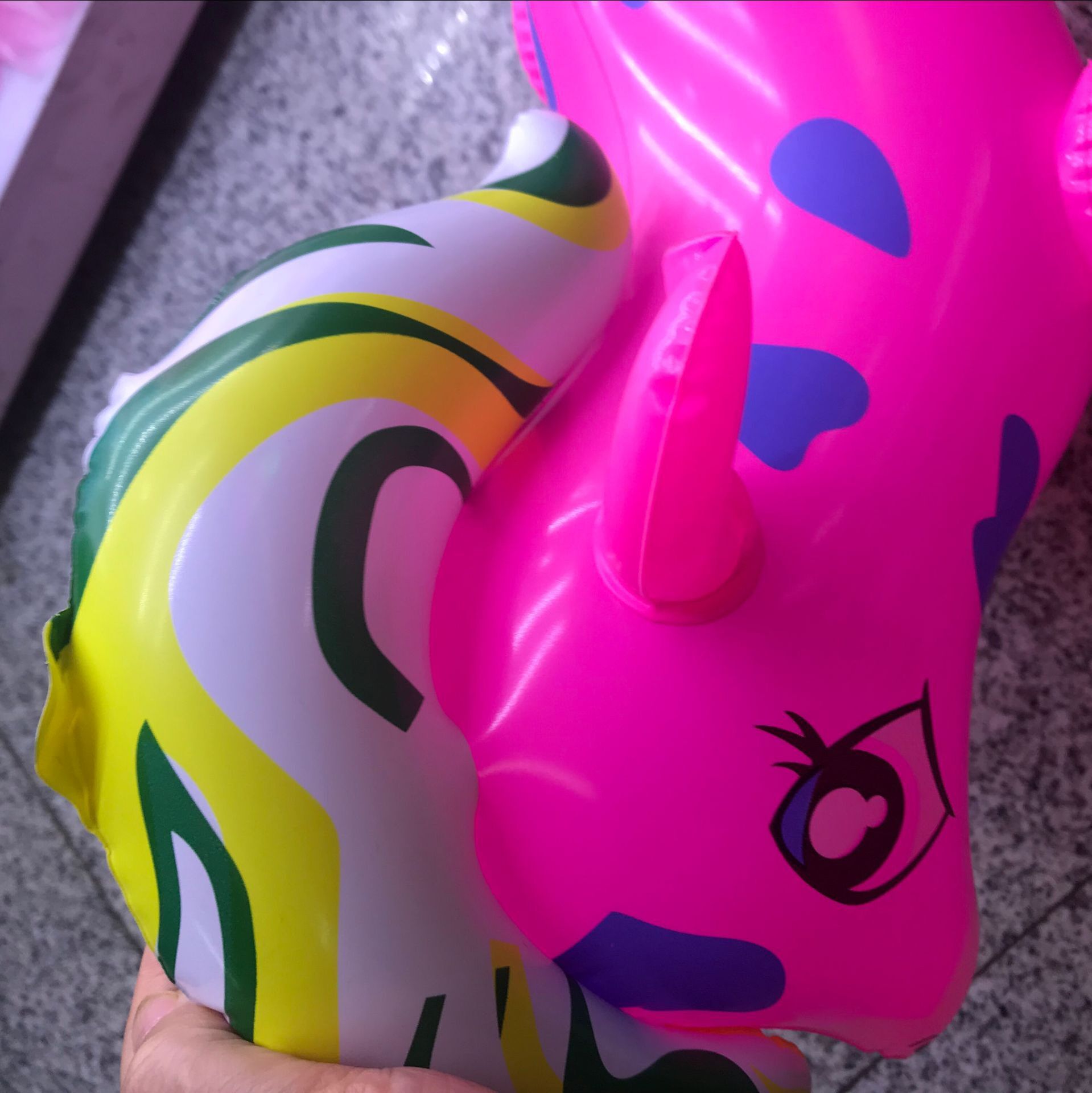 Factory Direct Sales Inflatable Horse Wholesale Custom Inflatable Rainbow Horse Red Inflatable Simulation Horse Children&#039;s Toys