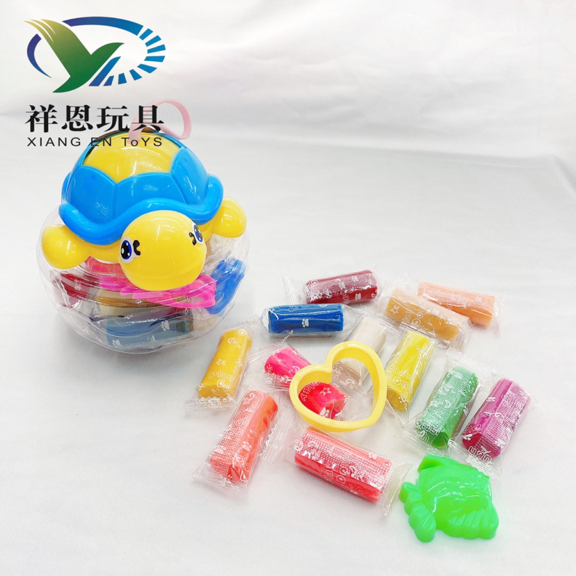 Factory Direct Sales Toys Mud Kindergarten Intelligence Toys Decompression Colorful Plasticene Children Play House Handmade DIY