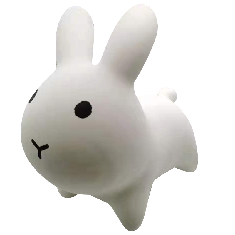 Factory Direct Sales Children&#039;s Toy Jumping Horse Thickened Environmental Protection Jumping Rabbit Inflatable Horse Riding Riding Mount Customization