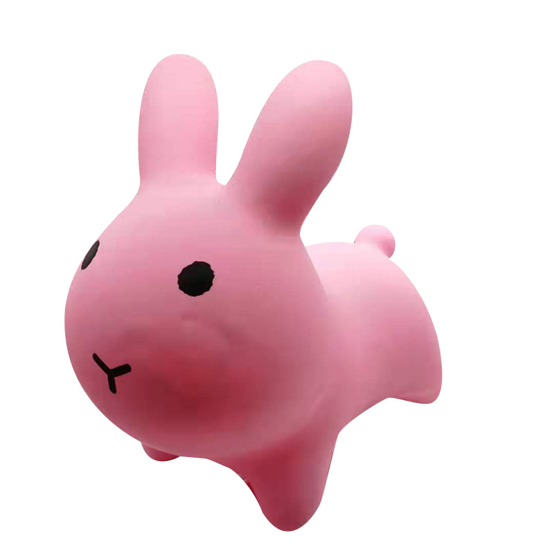 Factory Direct Sales Children&#039;s Toy Jumping Horse Thickened Environmental Protection Jumping Rabbit Inflatable Horse Riding Riding Mount Customization