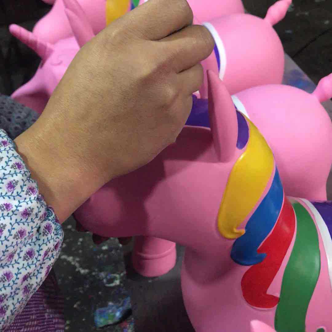 Factory Direct Sales Children's Toy Jumping Horse Thickened Environmental Protection Jumping Rabbit Inflatable Horse Riding Riding Mount Customization Factory Direct Sales Children's Toy Jumping Horse Thickened Environmental Protection Jumping Rabbit Inflatable Horse Riding Riding Mount Customization
