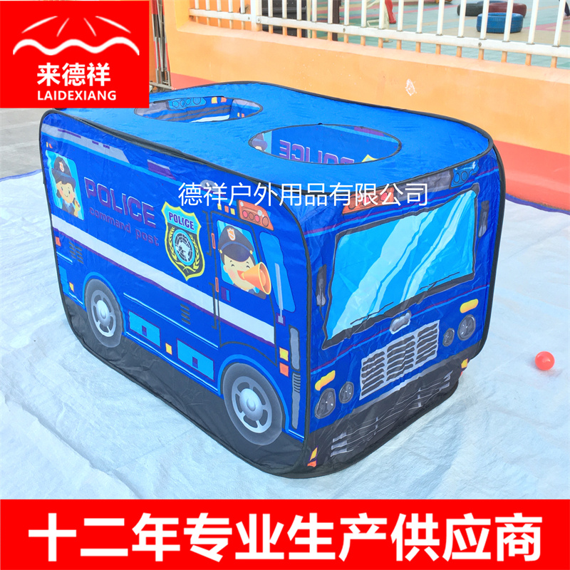 Children&#039;s Tent Game House Ice Cream Car Dessert Cake Shop Play House Toy Police Car Tank Love Car