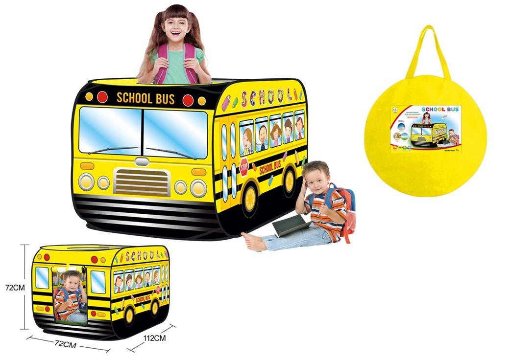 Children Play House Tent Ice Cream Dessert Cart Firefighter Car Police Car School Bus Bus Bus Toy