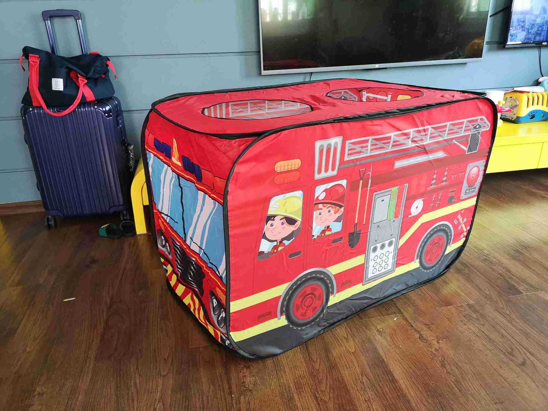 Children Play House Tent Ice Cream Dessert Cart Firefighter Car Police Car School Bus Bus Bus Toy Children Play House Tent Ice Cream Dessert Cart Firefighter Car Police Car School Bus Bus Bus Toy