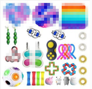 Cross-Border Decompression Set DIY Gyro Cube Toy Dice Deratization Pioneer Christmas Countdown Magic Cube