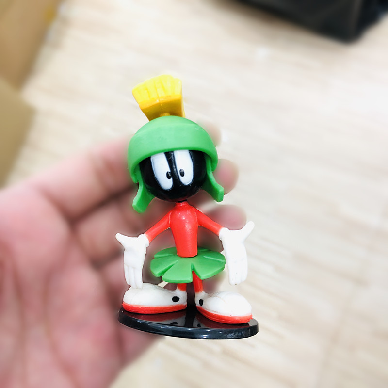 Genuine Tail Goods Bugs Bunny Duffy Duck Tweety Bird Big Mouth Monster Love Hair Doll Big Mouth Monster Hand-Made Model Toy Decoration
