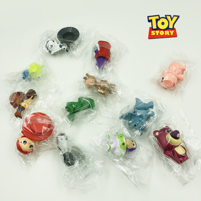 Genuine Tail Goods Bugs Bunny Duffy Duck Tweety Bird Big Mouth Monster Love Hair Doll Big Mouth Monster Hand-Made Model Toy Decoration