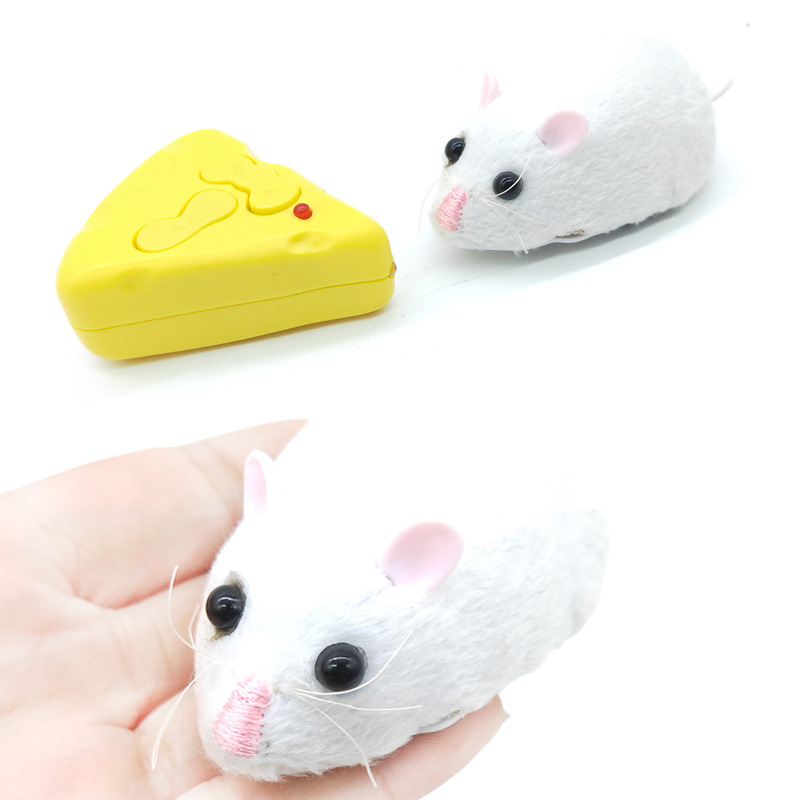 Cross-Border Mini Four-Way Remote Control Mouse Simulation Animal Infrared Electric Remote Control Insect Model Toy