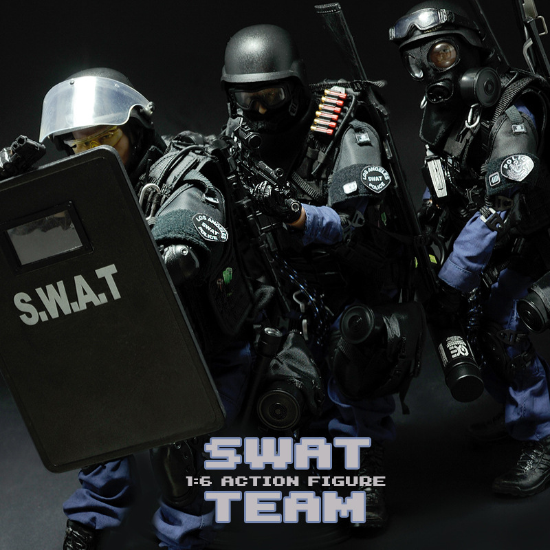 Pattiz Simulation Craft Military Joint Doll 1/6 Scale TE Police SWAT Soldier Model Toy