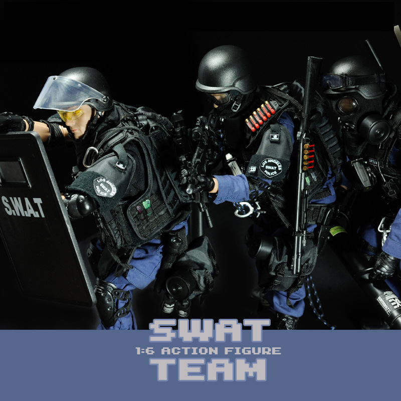 Pattiz Simulation Craft Military Joint Doll 1/6 Scale TE Police SWAT Soldier Model Toy