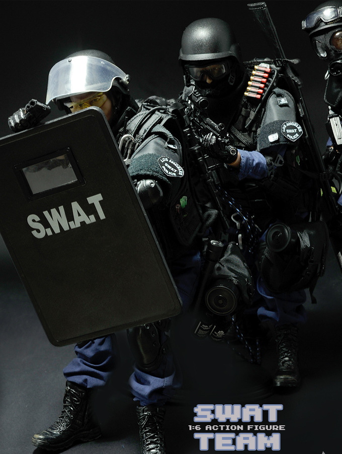 Pattiz Simulation Craft Military Joint Doll 1/6 Scale TE Police SWAT Soldier Model Toy