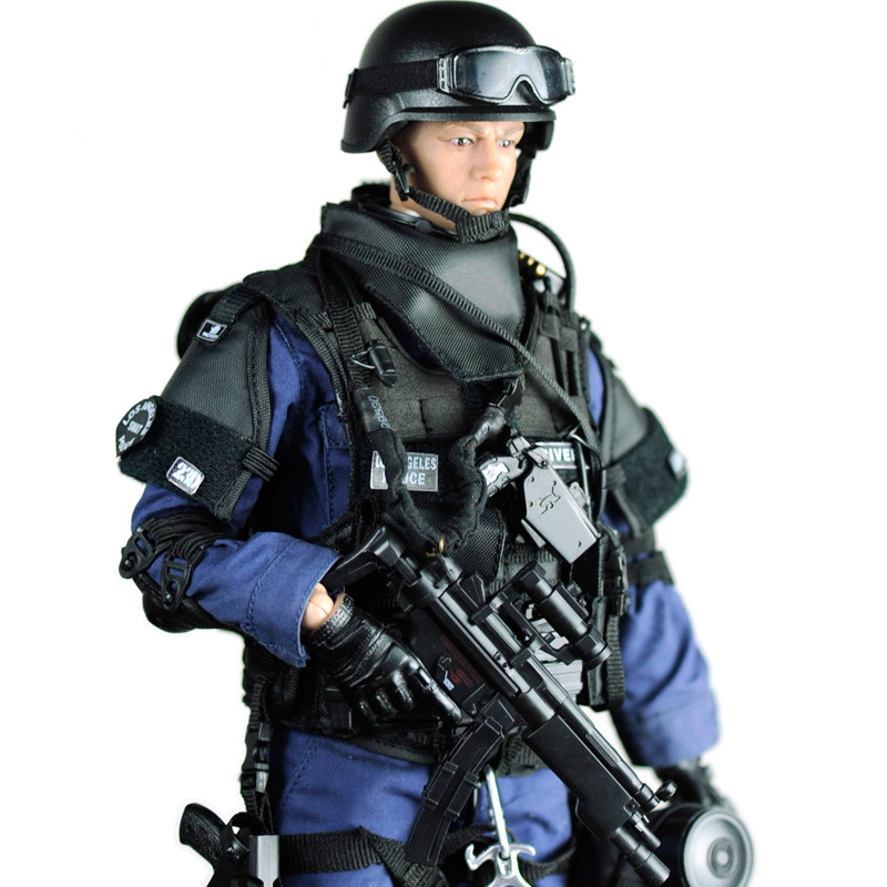 Pattiz Simulation Craft Military Joint Doll 1/6 Scale TE Police SWAT Soldier Model Toy