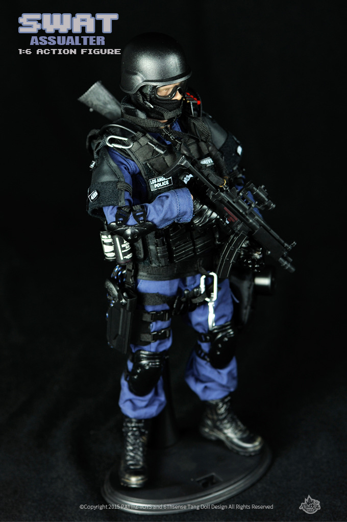 Pattiz Simulation Craft Military Joint Doll 1/6 Scale TE Police SWAT Soldier Model Toy
