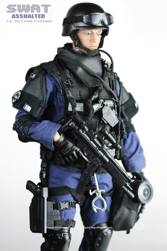 Pattiz Simulation Craft Military Joint Doll 1/6 Scale TE Police SWAT Soldier Model Toy