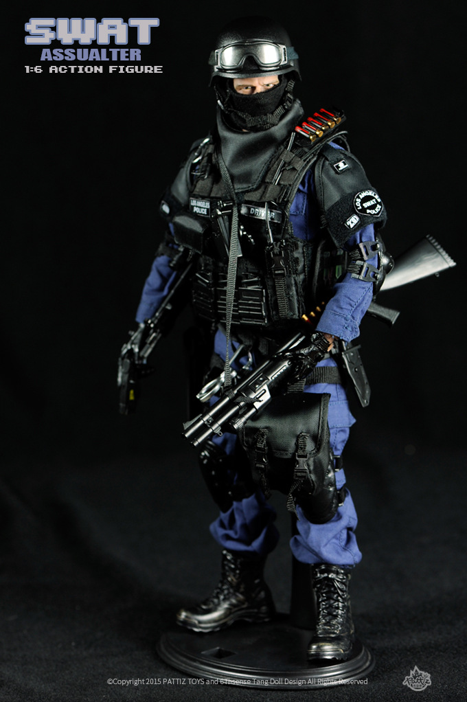 Pattiz Simulation Craft Military Joint Doll 1/6 Scale TE Police SWAT Soldier Model Toy