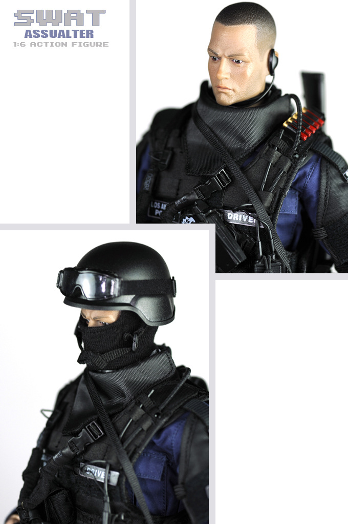 Pattiz Simulation Craft Military Joint Doll 1/6 Scale TE Police SWAT Soldier Model Toy