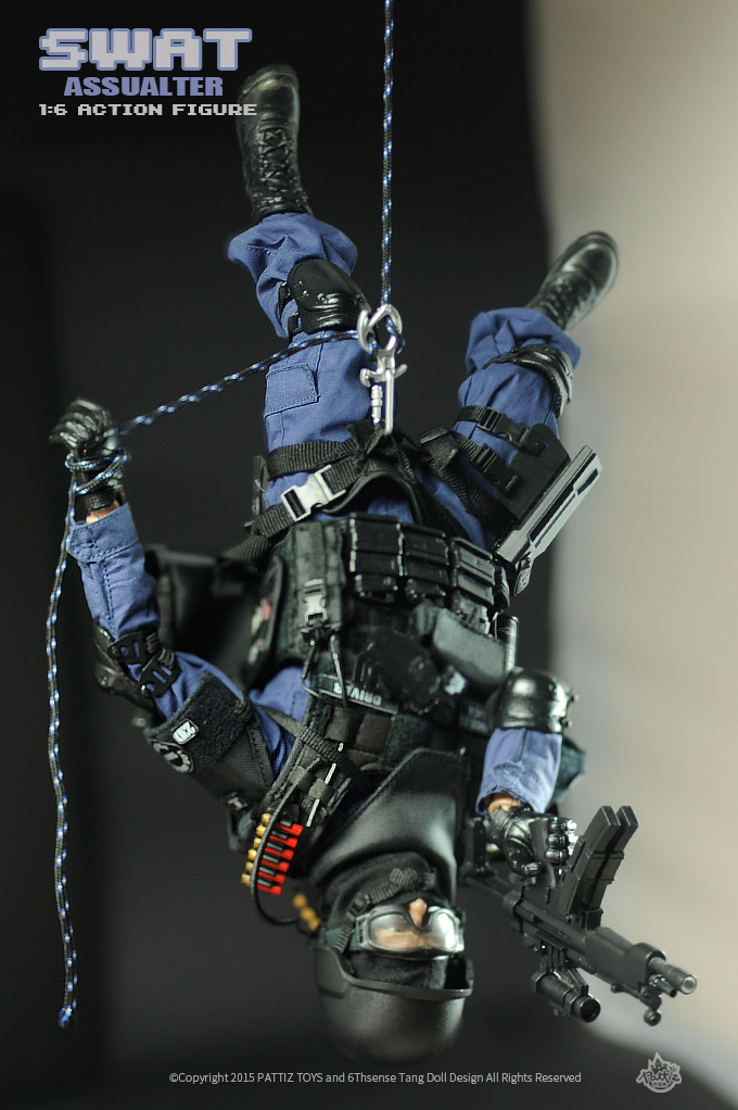 Pattiz Simulation Craft Military Joint Doll 1/6 Scale TE Police SWAT Soldier Model Toy