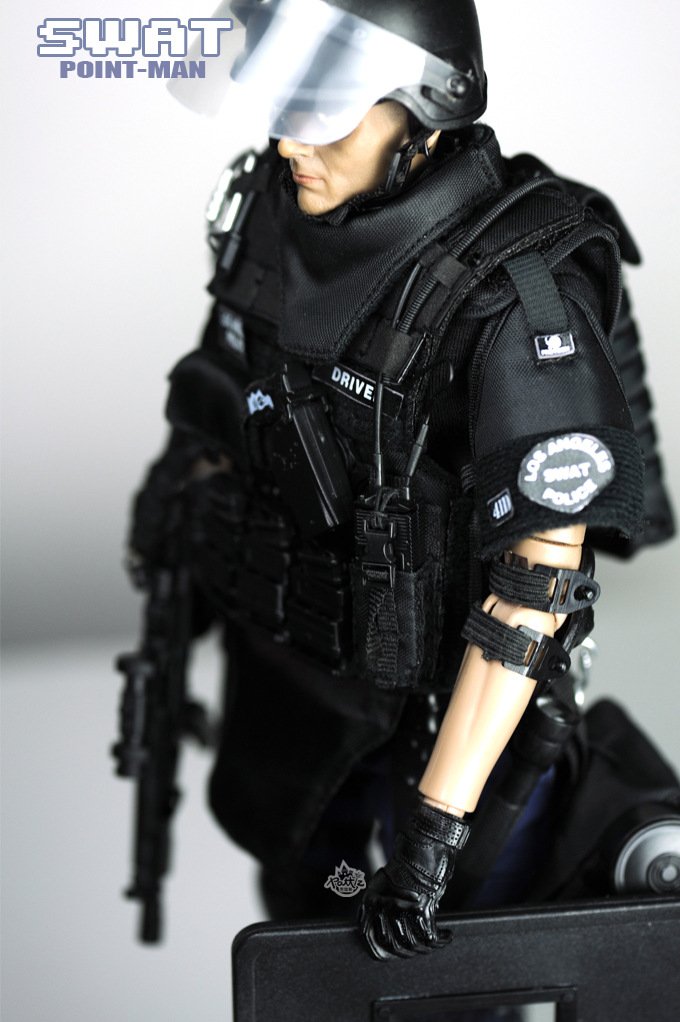 Pattiz Simulation Craft Military Joint Doll 1/6 Scale TE Police SWAT Soldier Model Toy