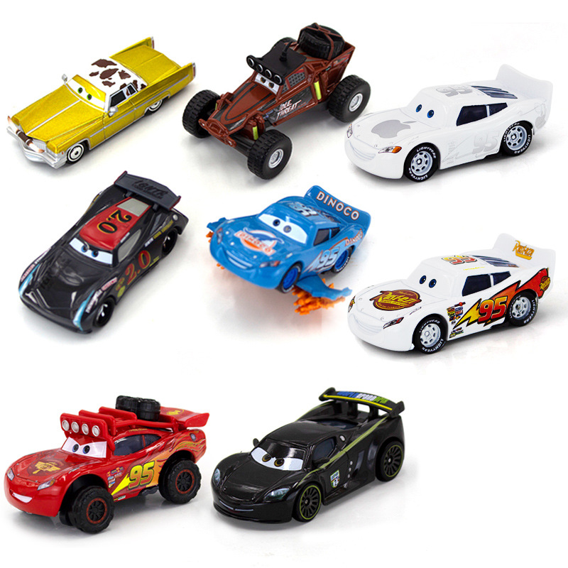 Three-Generation Racing Car Story Drag Racing Party Laomo Portuguese Black Warrior Boust Alloy Model Toy Car