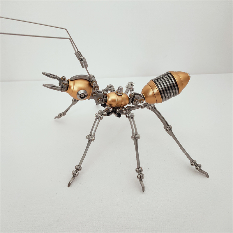 Steel Magic Guest 3D Metal Puzzle Scorpion King Chinese Dragon Zhuque Fire Dragon Dream Unicorn DIY Model Toy