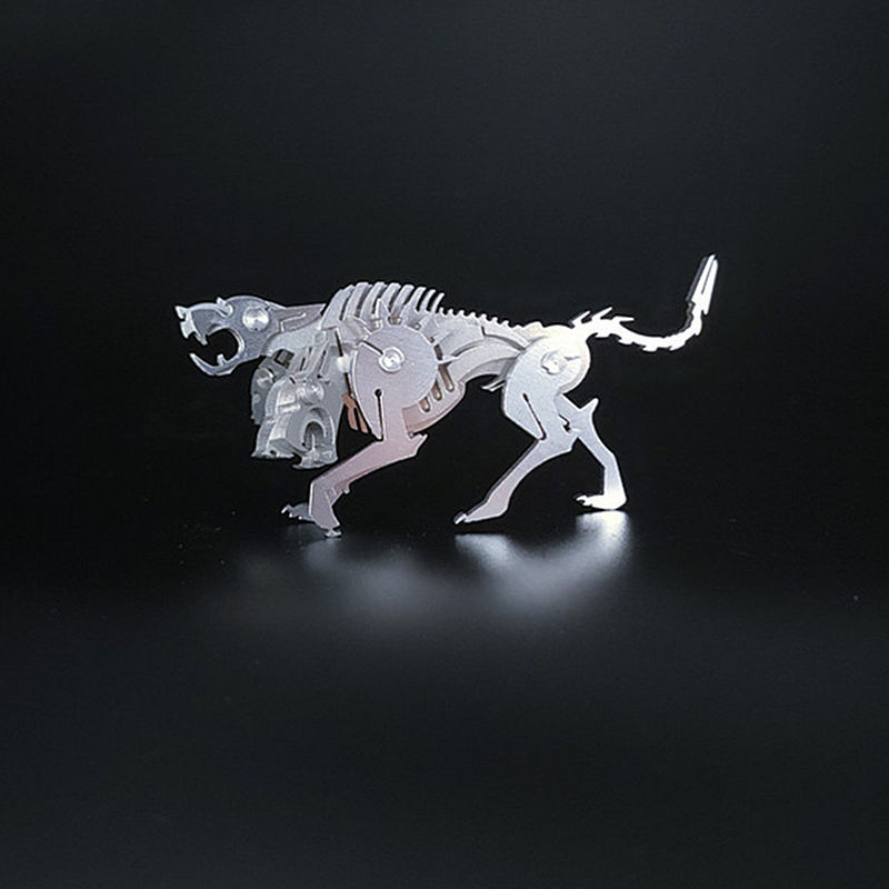 Steel Magic Guest 3D Metal Puzzle Scorpion King Chinese Dragon Zhuque Fire Dragon Dream Unicorn DIY Model Toy