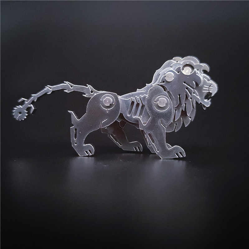 Steel Magic Guest 3D Metal Puzzle Scorpion King Chinese Dragon Zhuque Fire Dragon Dream Unicorn DIY Model Toy
