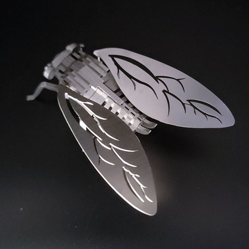 Steel Magic Guest 3D Metal Puzzle Scorpion King Chinese Dragon Zhuque Fire Dragon Dream Unicorn DIY Model Toy
