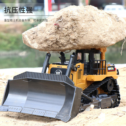 Huina Professional 22-Way 592 Remote Control Alloy Excavator 1-14 Engineering Vehicle Model toy