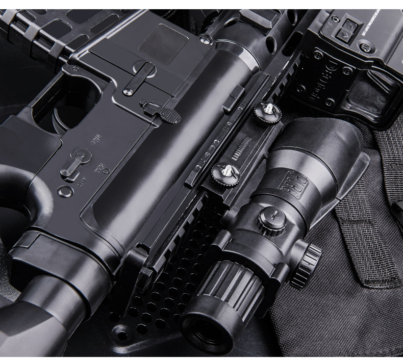 Le shuo m416 full of electric water bomb gun boy assault step grab jedi eat chicken set survival toy gun for children Le shuo m416 full of electric water bomb gun boy assault step grab jedi eat chicken set survival toy gun for children