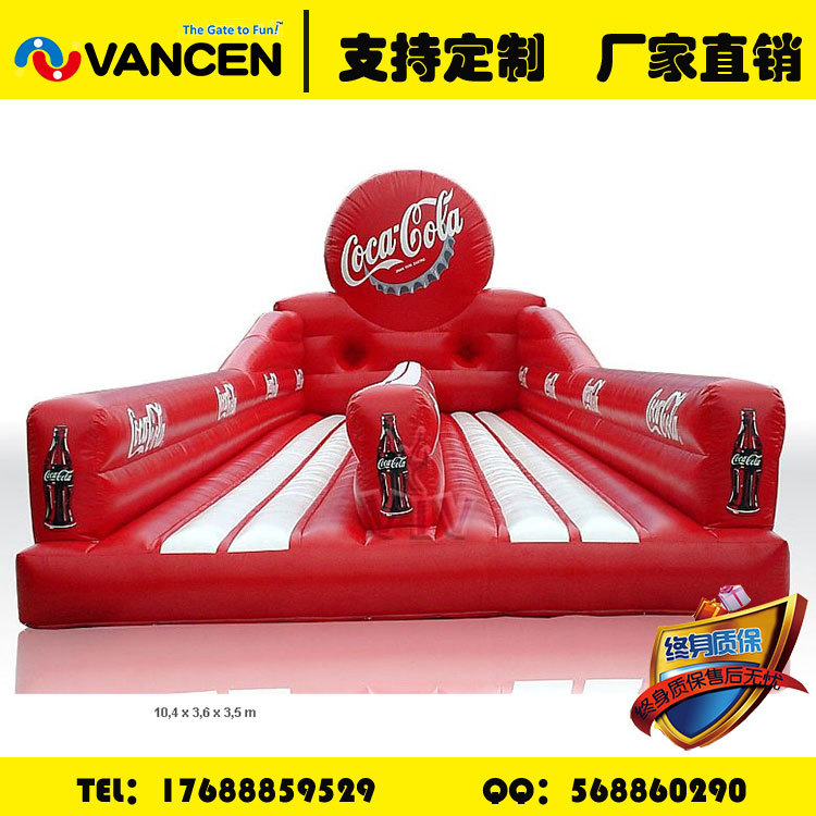 Inflatable toys land inflatable fun games props pull run outdoor sports fun pull run