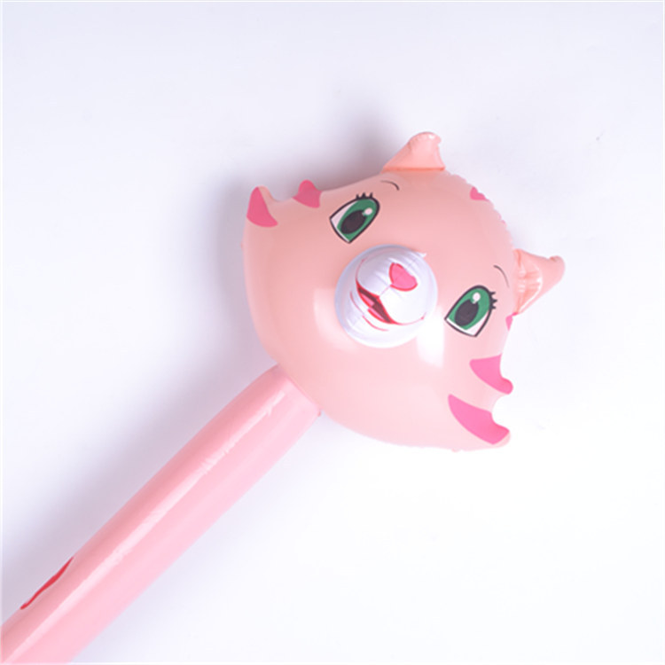 PVC Children's Inflatable Toys Animal Head Long Stick Wholesale Inflatable Stick Animal Stick Giraffe Promotional Gifts PVC Children's Inflatable Toys Animal Head Long Stick Wholesale Inflatable Stick Animal Stick Giraffe Promotional Gifts