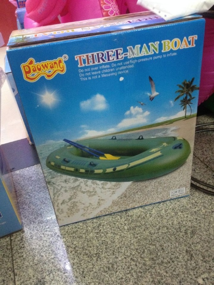 Three rubber dinghies drifting boat canoe inflatable toys toy factory outlet Three rubber dinghies drifting boat canoe inflatable toys toy factory outlet