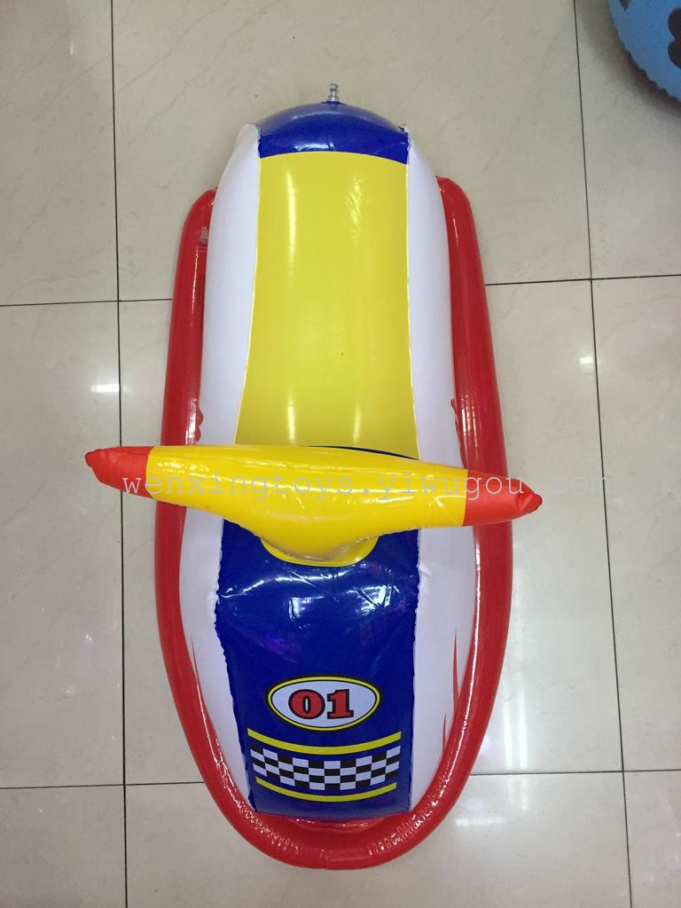 Inflatable toys and children motor boat ride on the boat ride on the water toy manufacturers wholesale