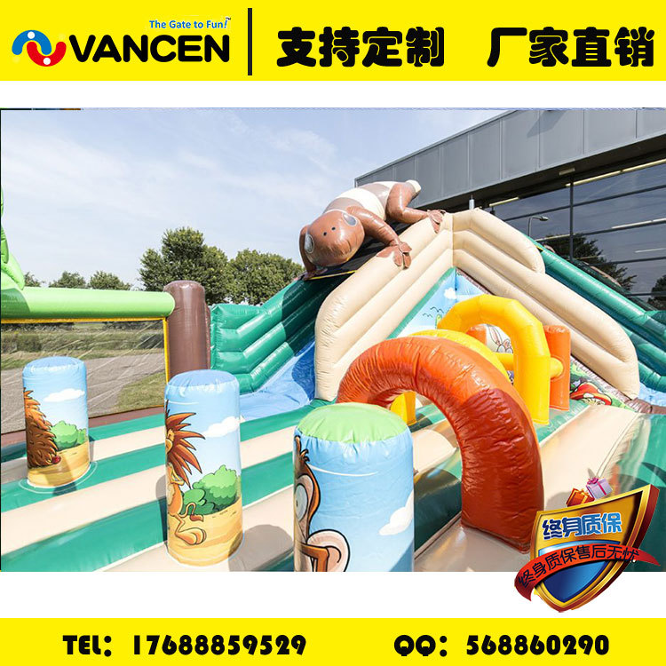 Manufacturer customized outdoor PVC inflatable toys for children activities large inflatable castle slide trampoline Manufacturer customized outdoor PVC inflatable toys for children activities large inflatable castle slide trampoline