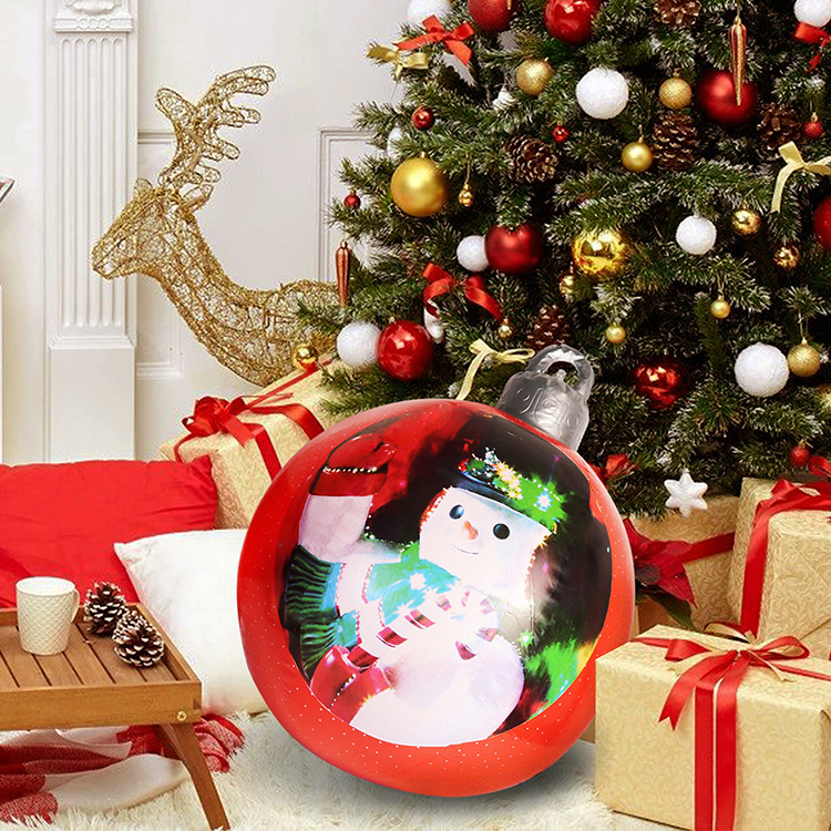 Christmas Jewelry Ball Outdoor Fun Holiday Atmosphere Crafts Inflatable Toys a Variety of Cross-Border Factory Spot