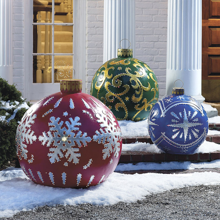 Christmas Jewelry Ball Outdoor Fun Holiday Atmosphere Crafts Inflatable Toys a Variety of Cross-Border Factory Spot Christmas Jewelry Ball Outdoor Fun Holiday Atmosphere Crafts Inflatable Toys a Variety of Cross-Border Factory Spot