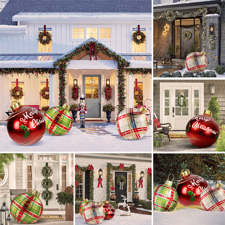 Christmas Jewelry Ball Outdoor Fun Holiday Atmosphere Crafts Inflatable Toys a Variety of Cross-Border Factory Spot Christmas Jewelry Ball Outdoor Fun Holiday Atmosphere Crafts Inflatable Toys a Variety of Cross-Border Factory Spot