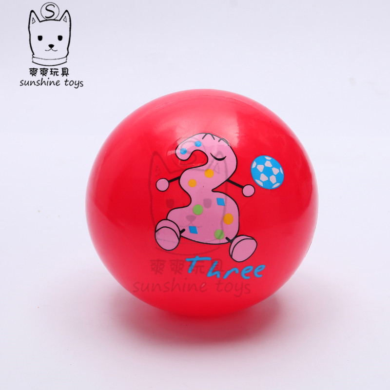 In addition, cartoon street balls to promote inflatable toys for children manufacturers have animal Numbers labeled BALLS PVC