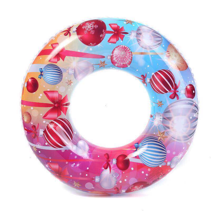 Travel Swim Ring Thickened Children&#039;s plus-Sized Swim Ring Men&#039;s and Women&#039;s Life Buoy Underarm Swimming Ring Mount