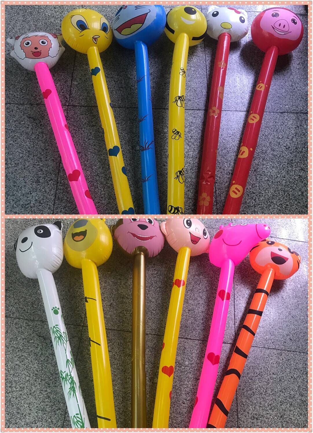 PVC Children's Inflatable Toy Animal Head Long Stick Wholesale Inflatable Long Stick Animal Stick Giraffe Inflatable Long Stick PVC Children's Inflatable Toy Animal Head Long Stick Wholesale Inflatable Long Stick Animal Stick Giraffe Inflatable Long Stick