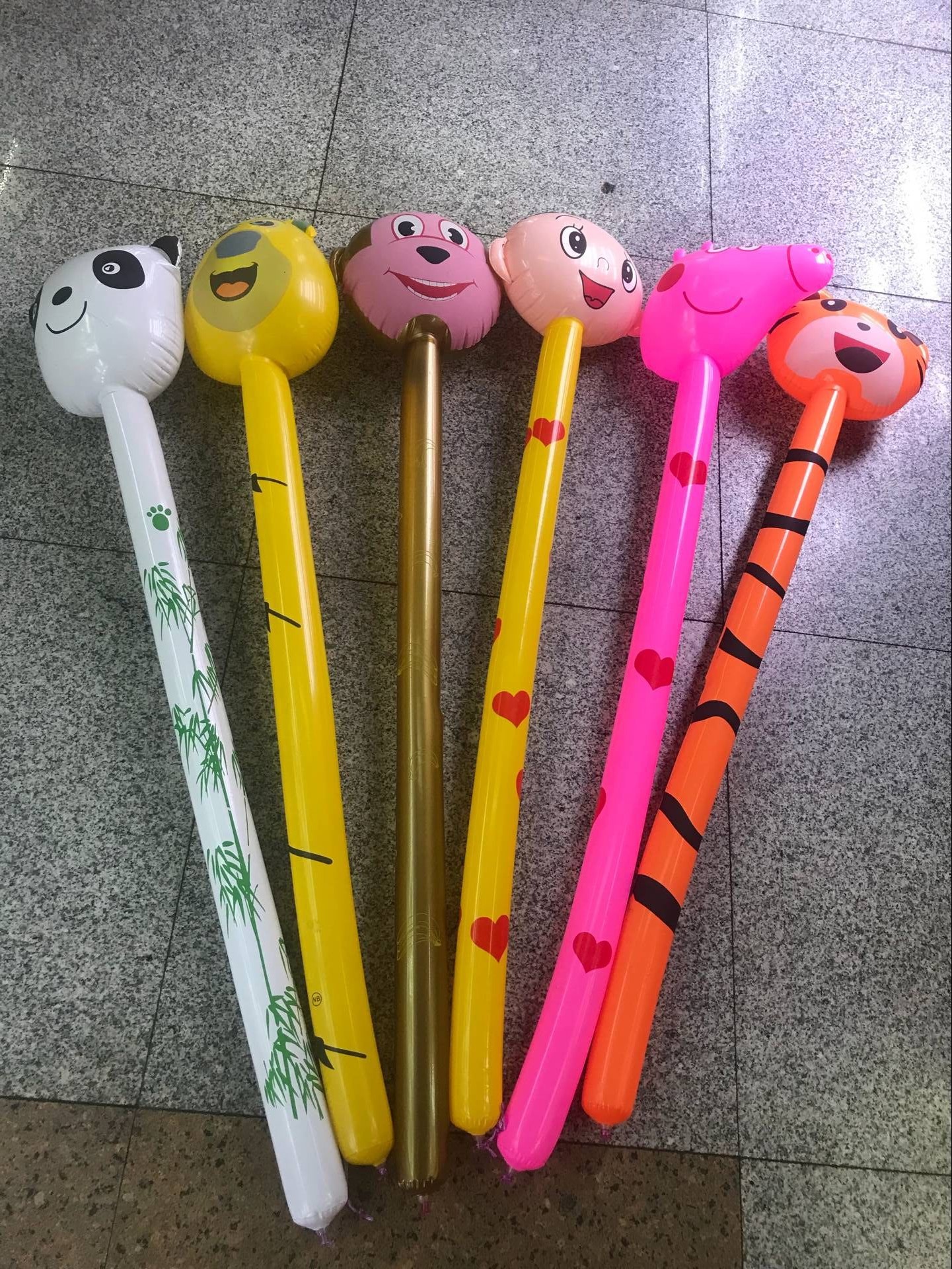 PVC Children's Inflatable Toy Animal Head Long Stick Wholesale Inflatable Long Stick Animal Stick Giraffe Inflatable Long Stick PVC Children's Inflatable Toy Animal Head Long Stick Wholesale Inflatable Long Stick Animal Stick Giraffe Inflatable Long Stick