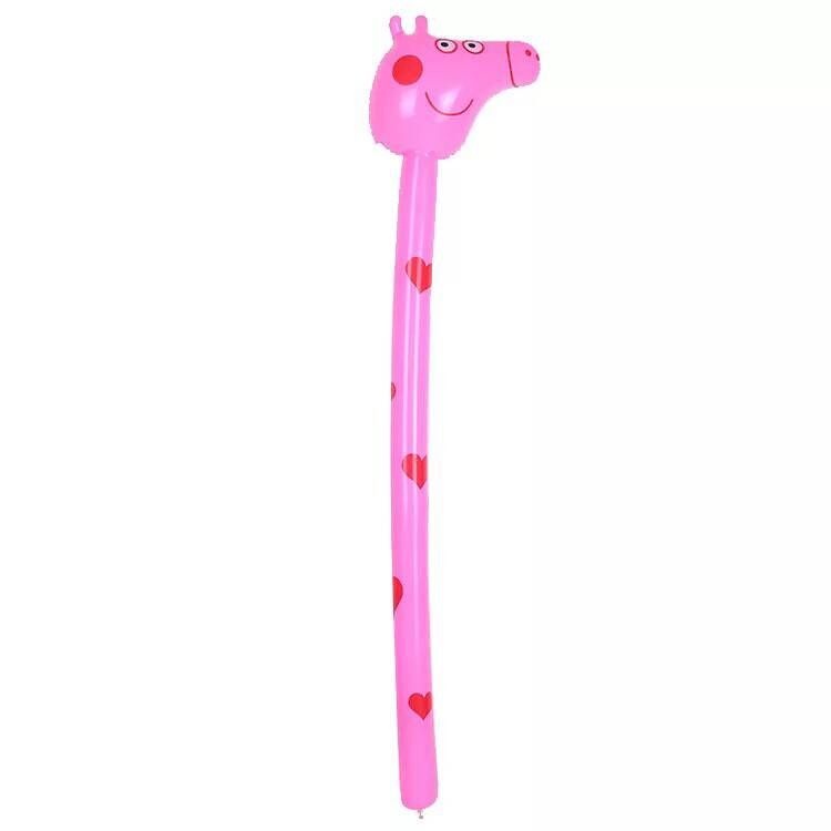 PVC Children's Inflatable Toy Animal Head Long Stick Wholesale Inflatable Long Stick Animal Stick Giraffe Inflatable Long Stick PVC Children's Inflatable Toy Animal Head Long Stick Wholesale Inflatable Long Stick Animal Stick Giraffe Inflatable Long Stick