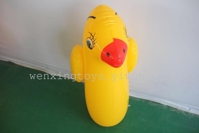 Inflatable toys large animal 90cm tumbler boxing toy for children Inflatable toys large animal 90cm tumbler boxing toy for children
