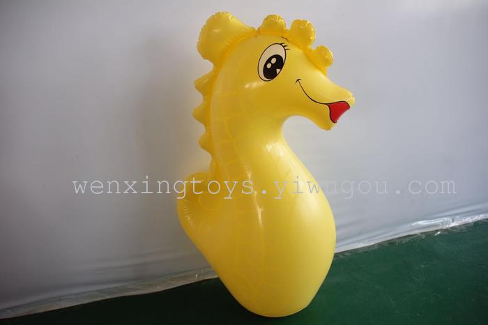 Inflatable toys large animal 90cm tumbler boxing toy for children Inflatable toys large animal 90cm tumbler boxing toy for children